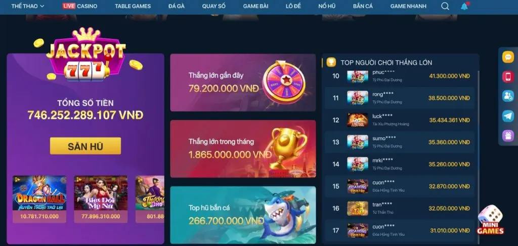 Giao diện ứng dụng km88 login với các trò chơi