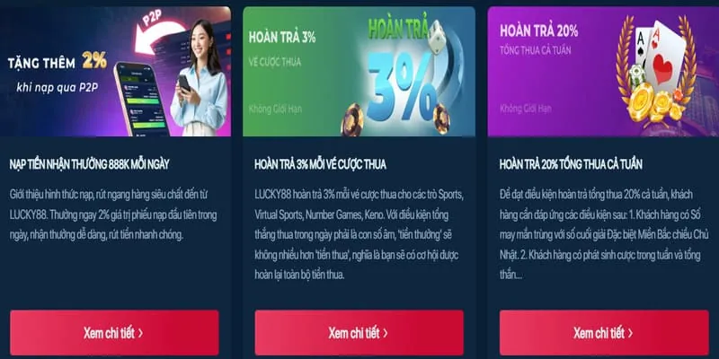 Giao diện ứng dụng KM88 trên điện thoại di động